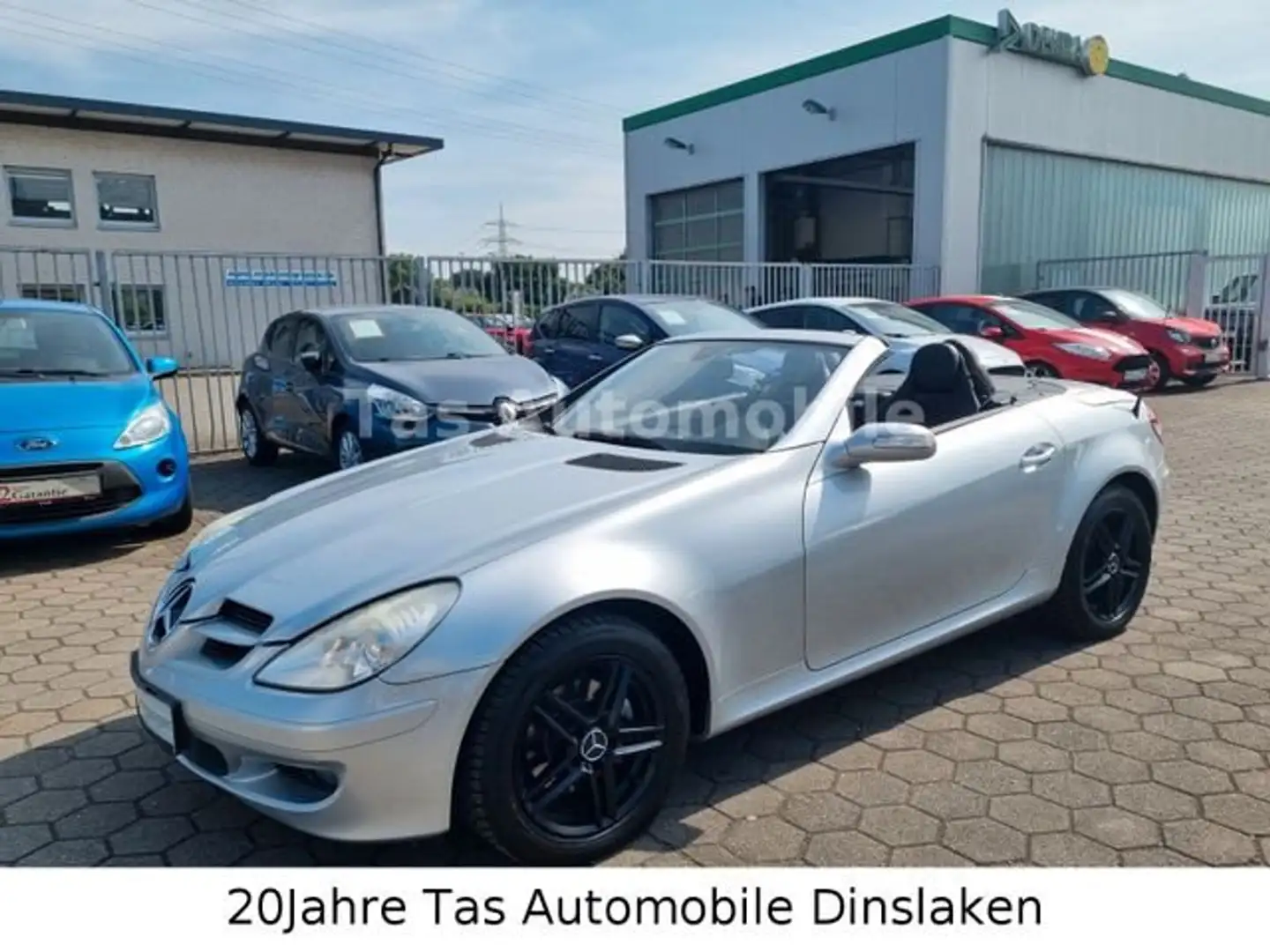 Mercedes-Benz SLK 200 Kompressor Automatik"Leder"Navi"Allwetter... Zilver - 1