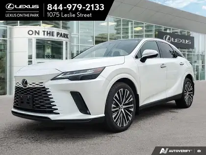 White 2026 Lexus RX SUV / Crossover  8-Speed Automatic