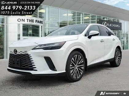 White 2026 Lexus RX SUV / Crossover 8-Speed Automatic