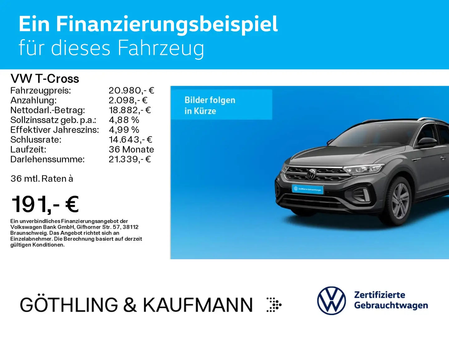Volkswagen T-Cross 1.0 Life*LED*DAB+*PDC*ZVF*Climatronic* Negro - 2