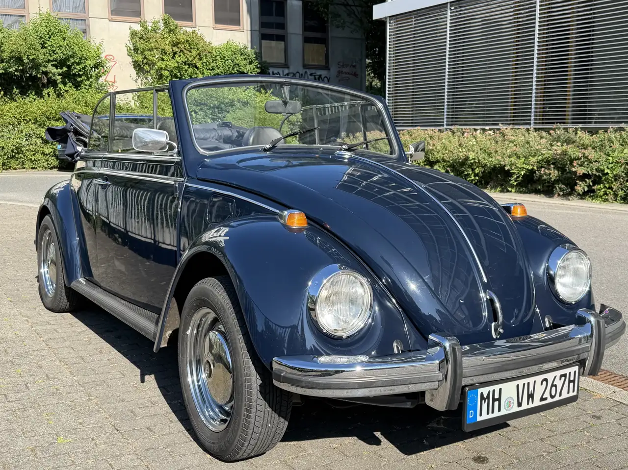 Volkswagen Käfer Cabriolet 1.3L H-Kennzeichen Ledersitze Tüv 05/27, foto 1