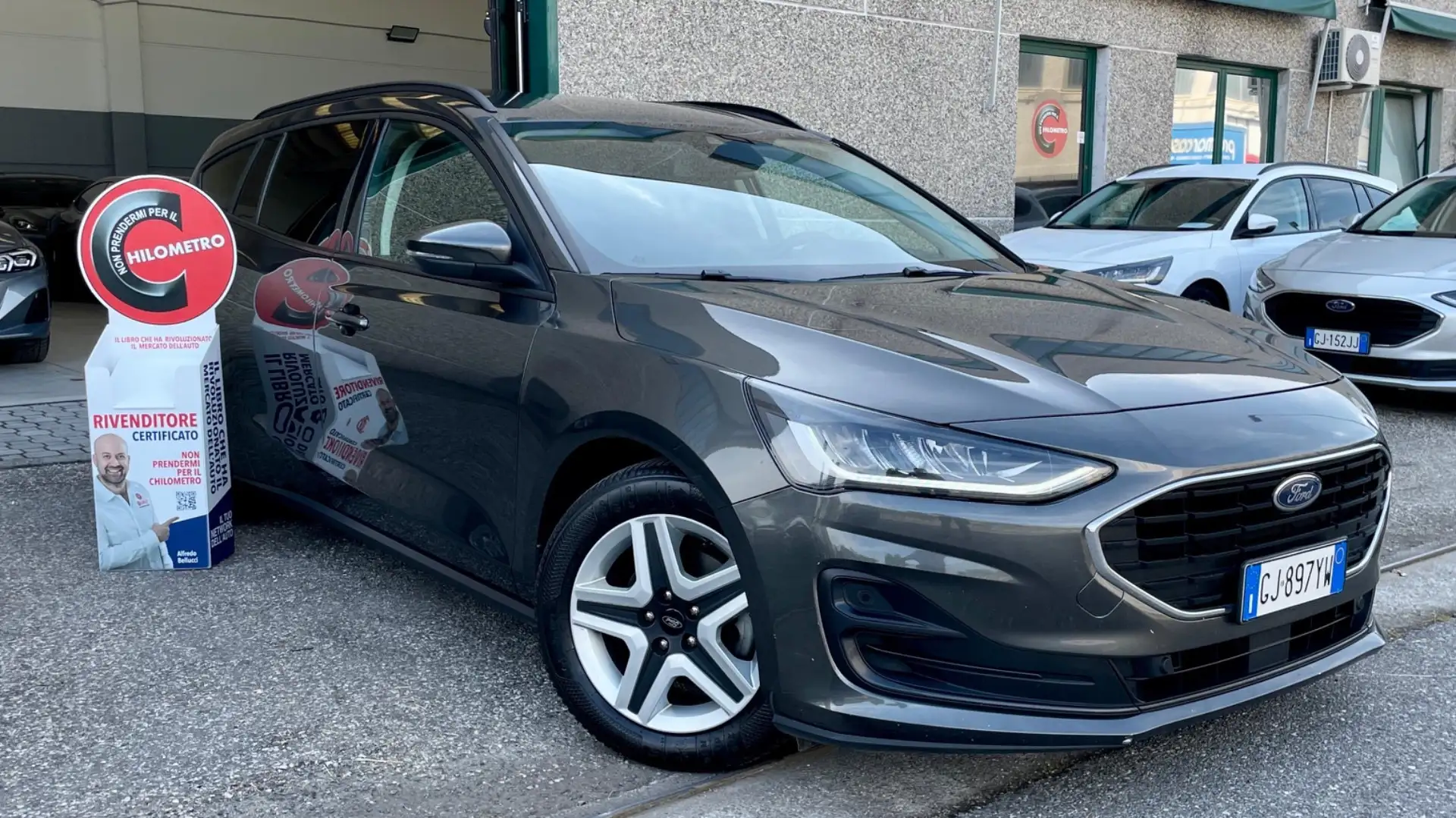 Ford Focus FORD FOCUS SW 1.5 ECOBLUE CO-PILOT 120CV - FULL LE Grigio - 1