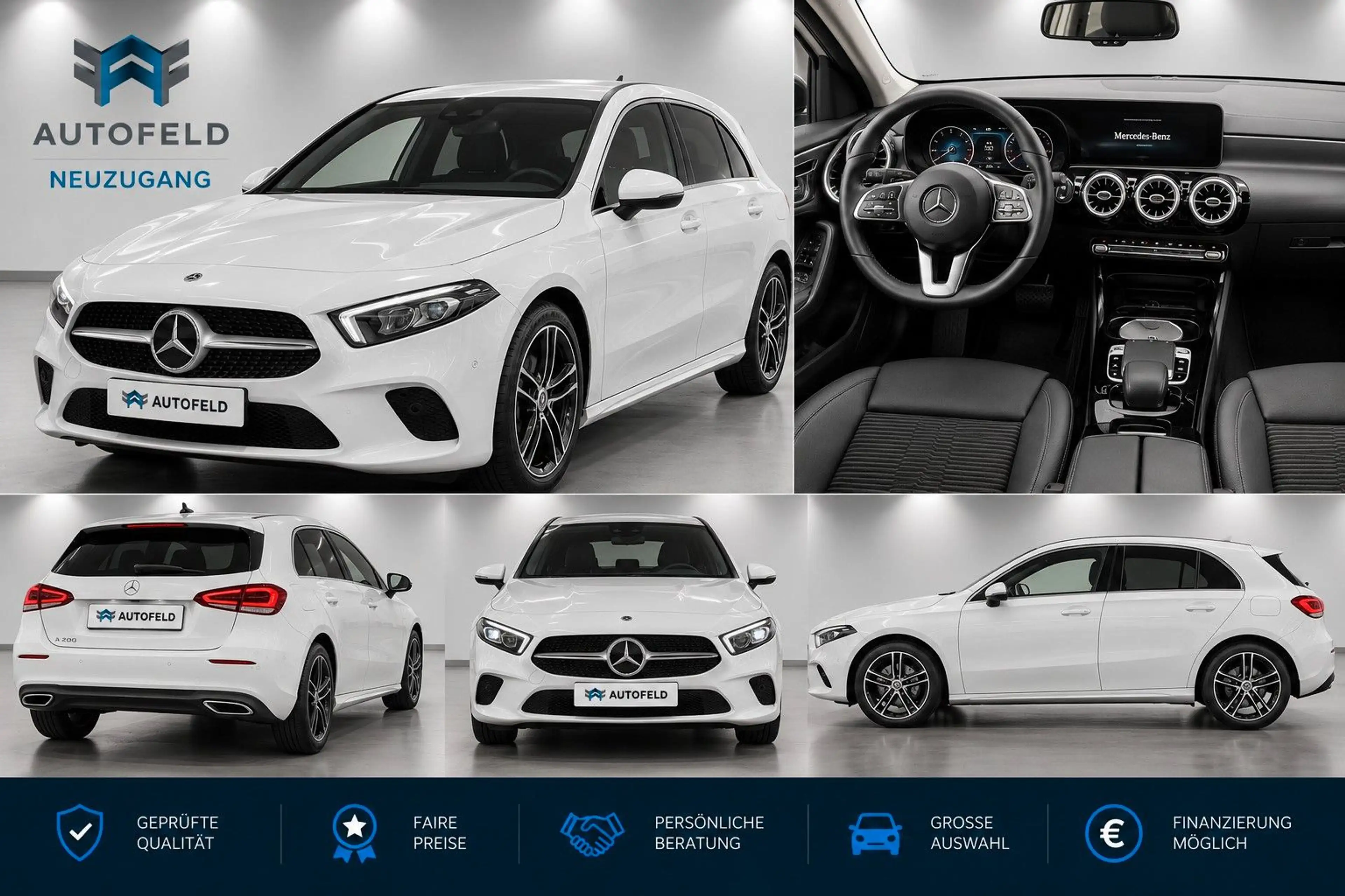 Mercedes-Benz A 180 /VOLLSCHEFT/LED/KLIMA/CARPLAY/RCAM/
