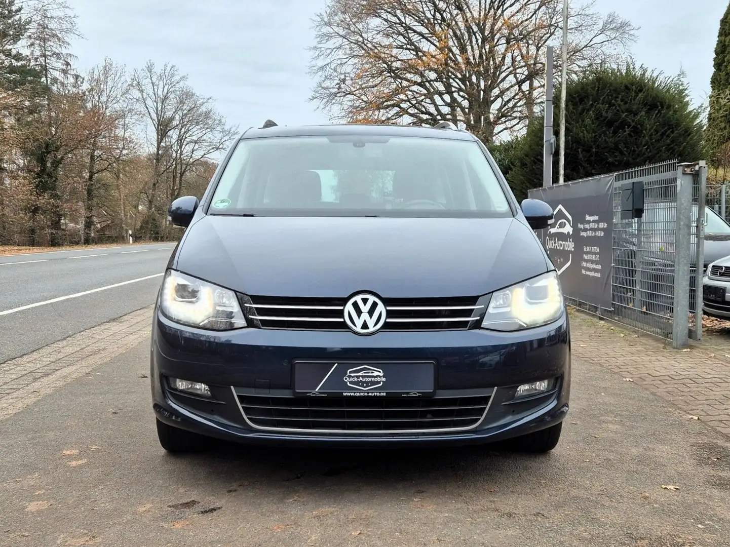 Volkswagen Sharan Cup BMT |Sitzhzg|SHG|Panorama|7-Sitzer| Bleu - 2