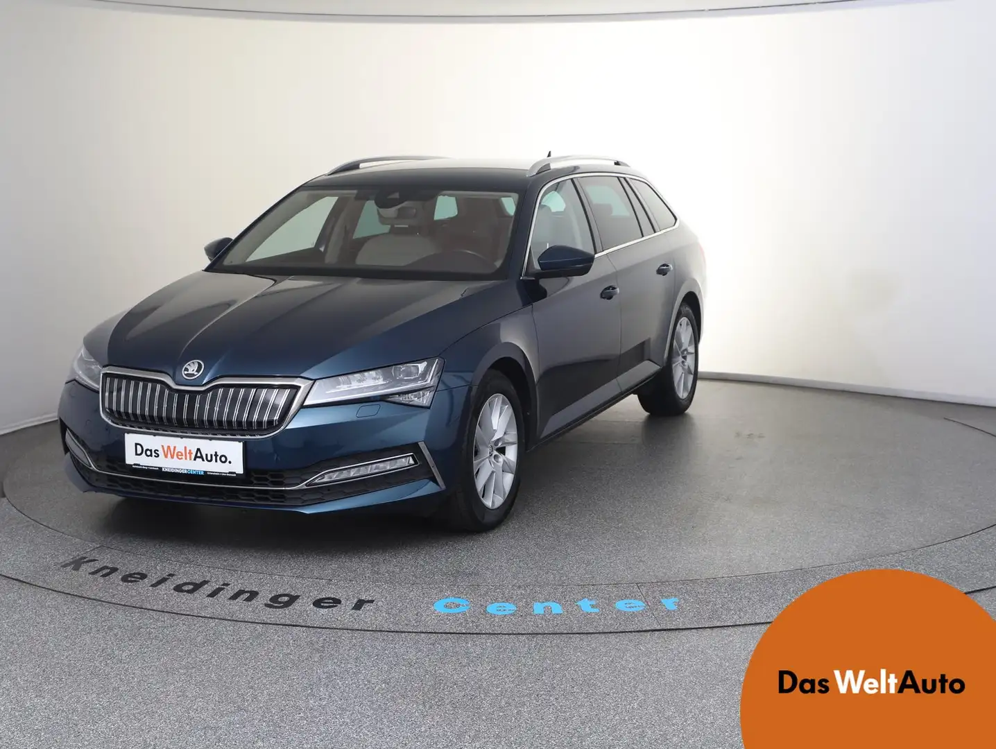 Skoda Superb iV Style DSG Bleu - 1
