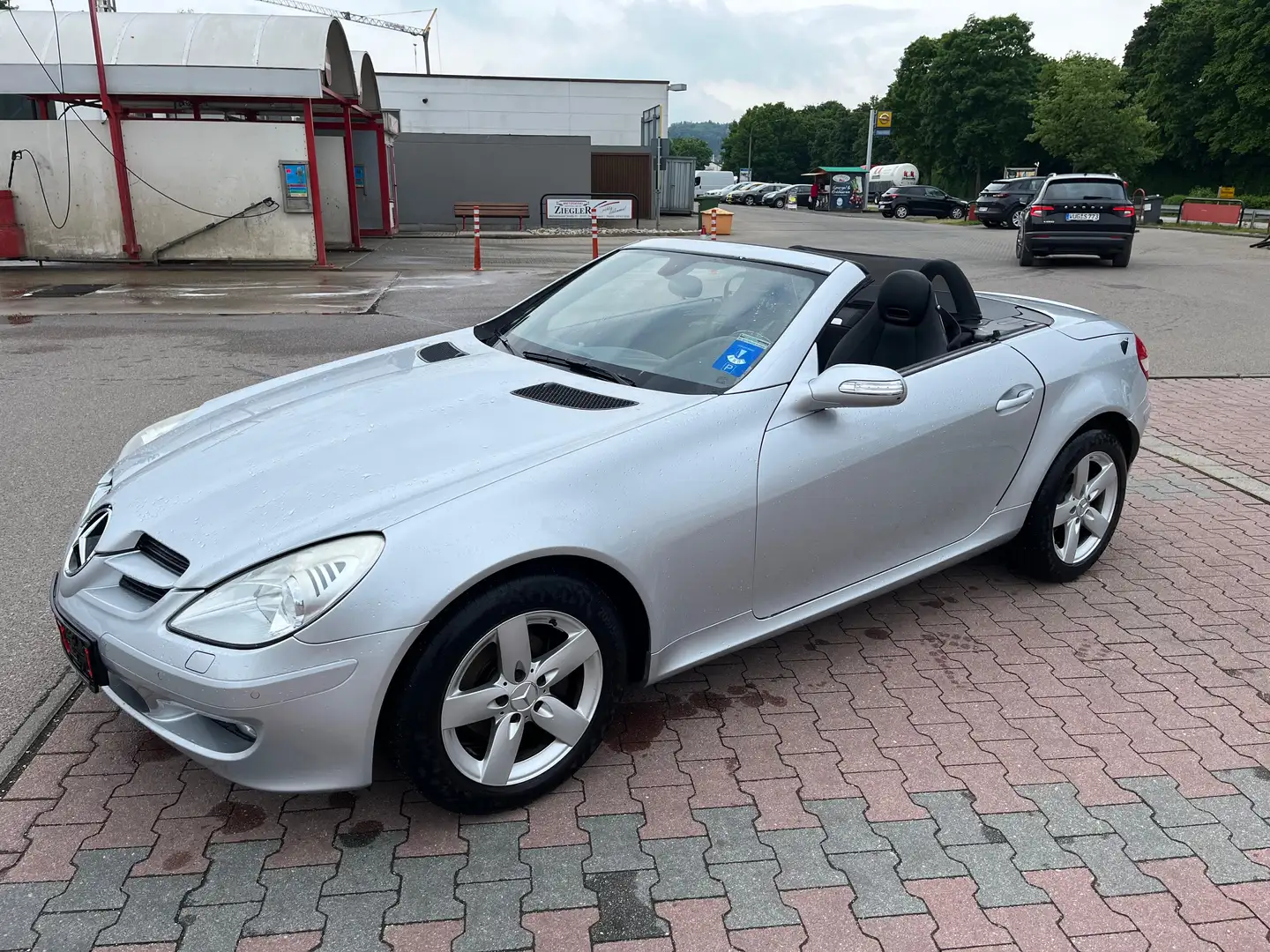 Mercedes-Benz SLK 200 SLK 200K (171.442) Privatverkauf Wi & SO Aiscarf Gris - 1