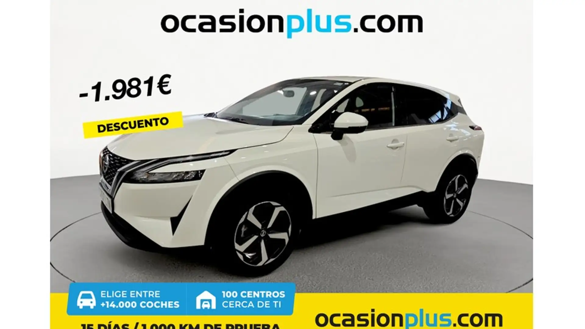 Nissan Qashqai 1.3 DIG-T mHEV 12V N-Connecta 4x2 103kW Blanc - 1