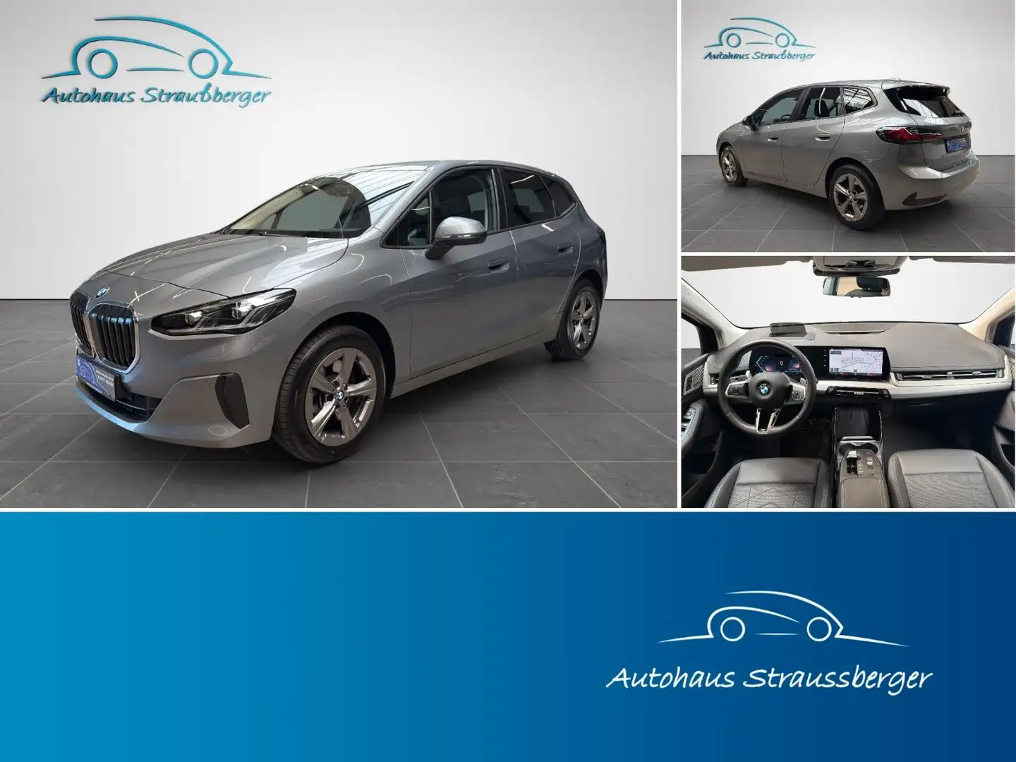 BMW 223d xDrive Active Tourer MFL KZU 2ZK H&K QI LED Šedá - 1