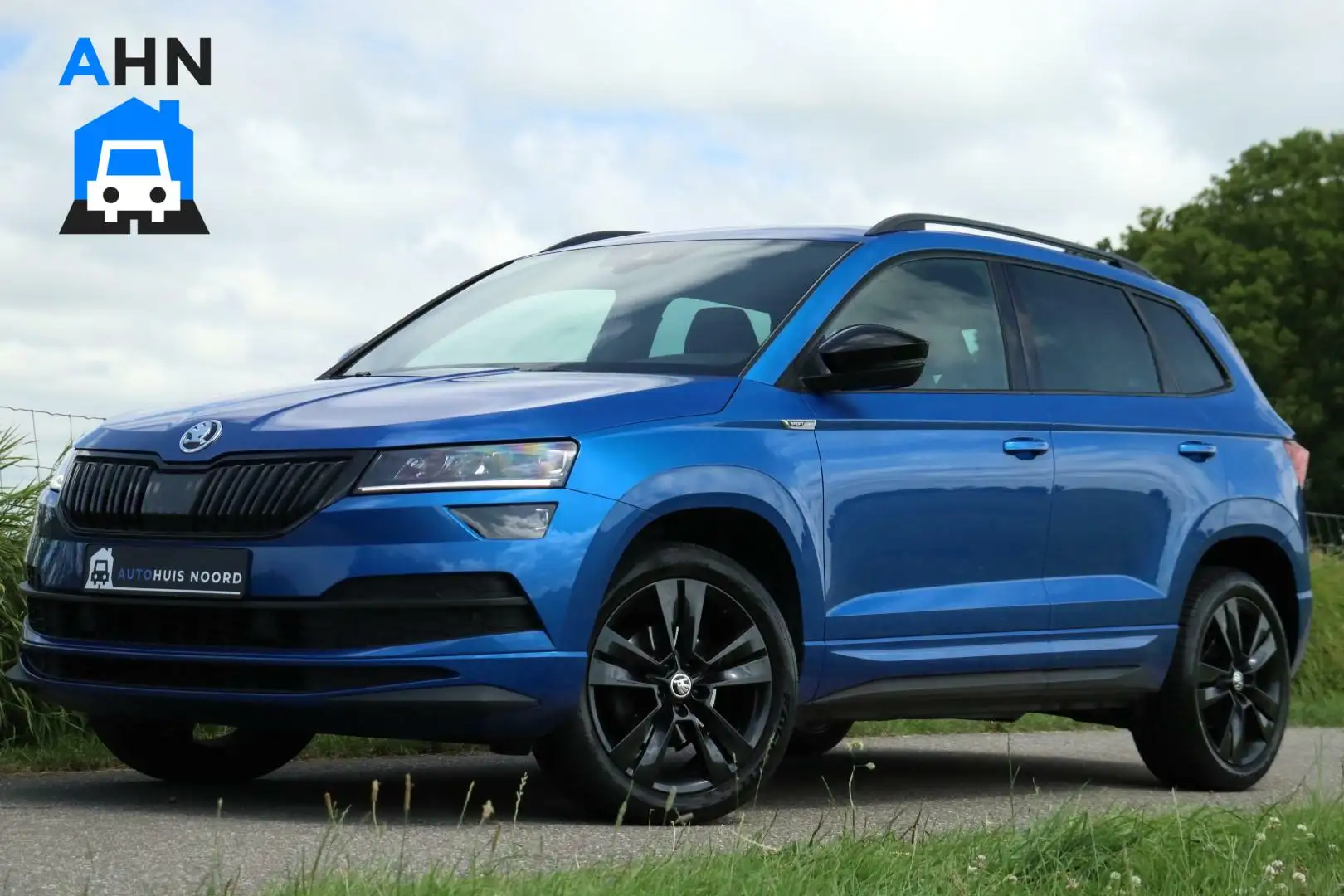 Skoda Karoq 1.5 TSI / 150 PK / DSG / Sportline / Virtual Cockp Blauw - 1