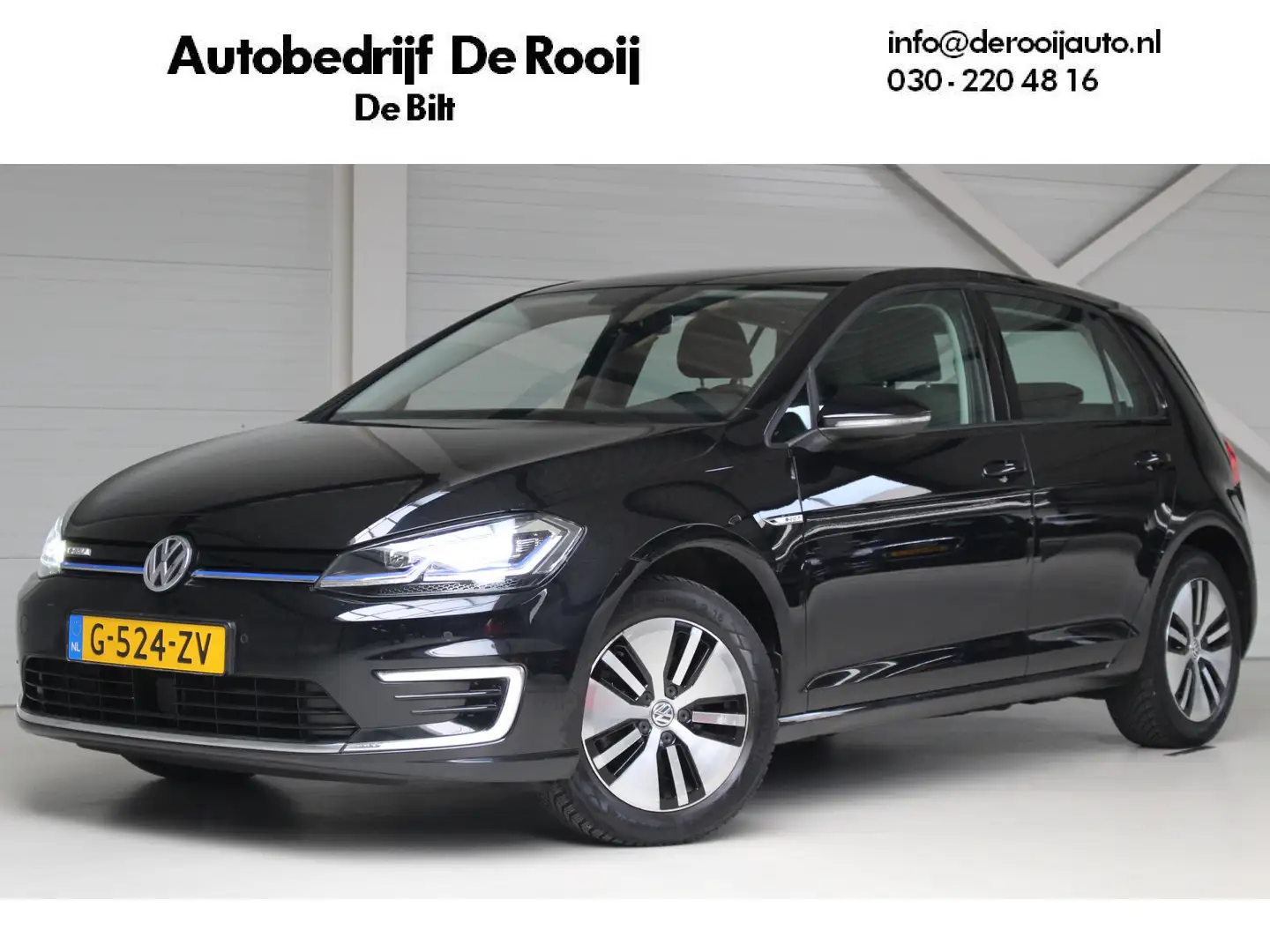 Volkswagen e-Golf E-DITION Warmtepomp | Led | Navigatie | Inklapbare Noir - 1