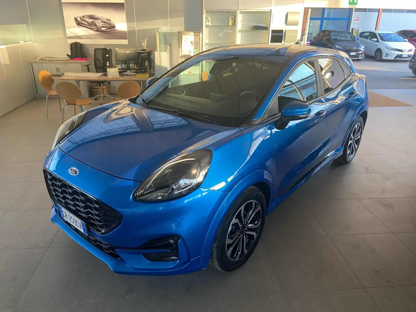 Ford Puma 1.0 EcoBoost Hybrid 125 CV S&S ST-Line Blu/Azzurro - 1