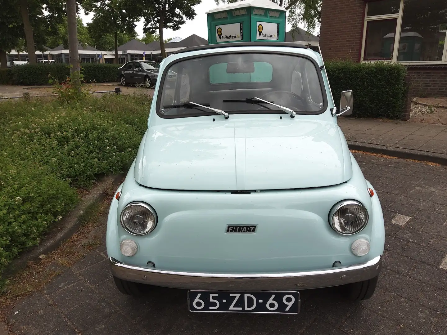 Fiat 500 R Bleu - 1