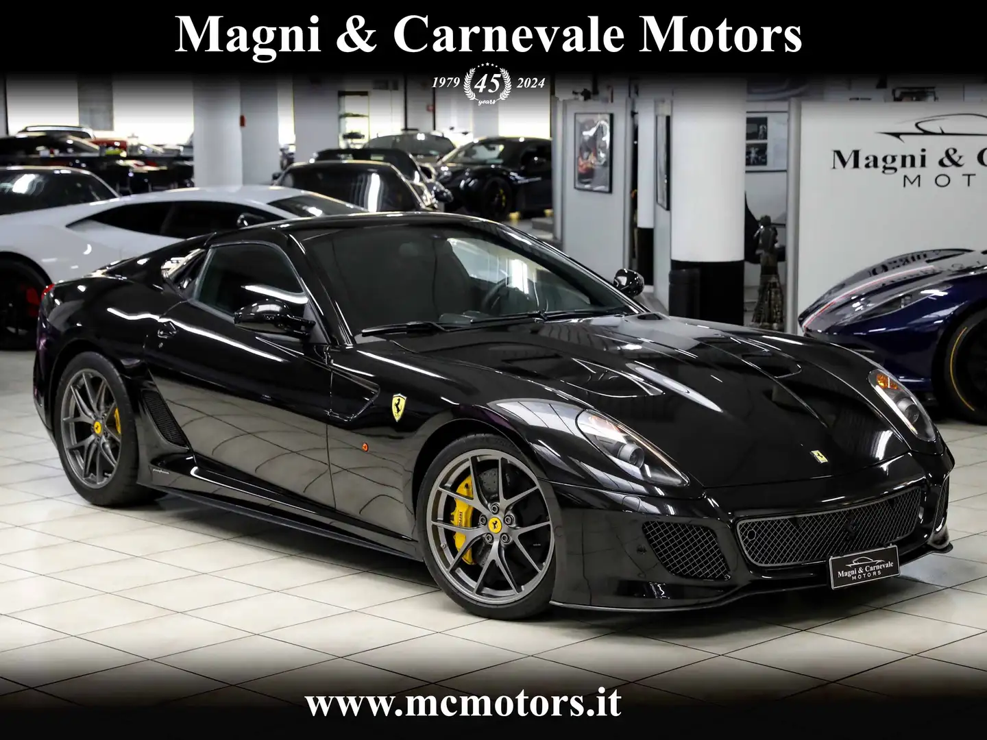 Ferrari 599 GTO 1 OF 599|ATELIER CAR|FACTORY ROLLBAR|MONOCOLOR Schwarz - 1