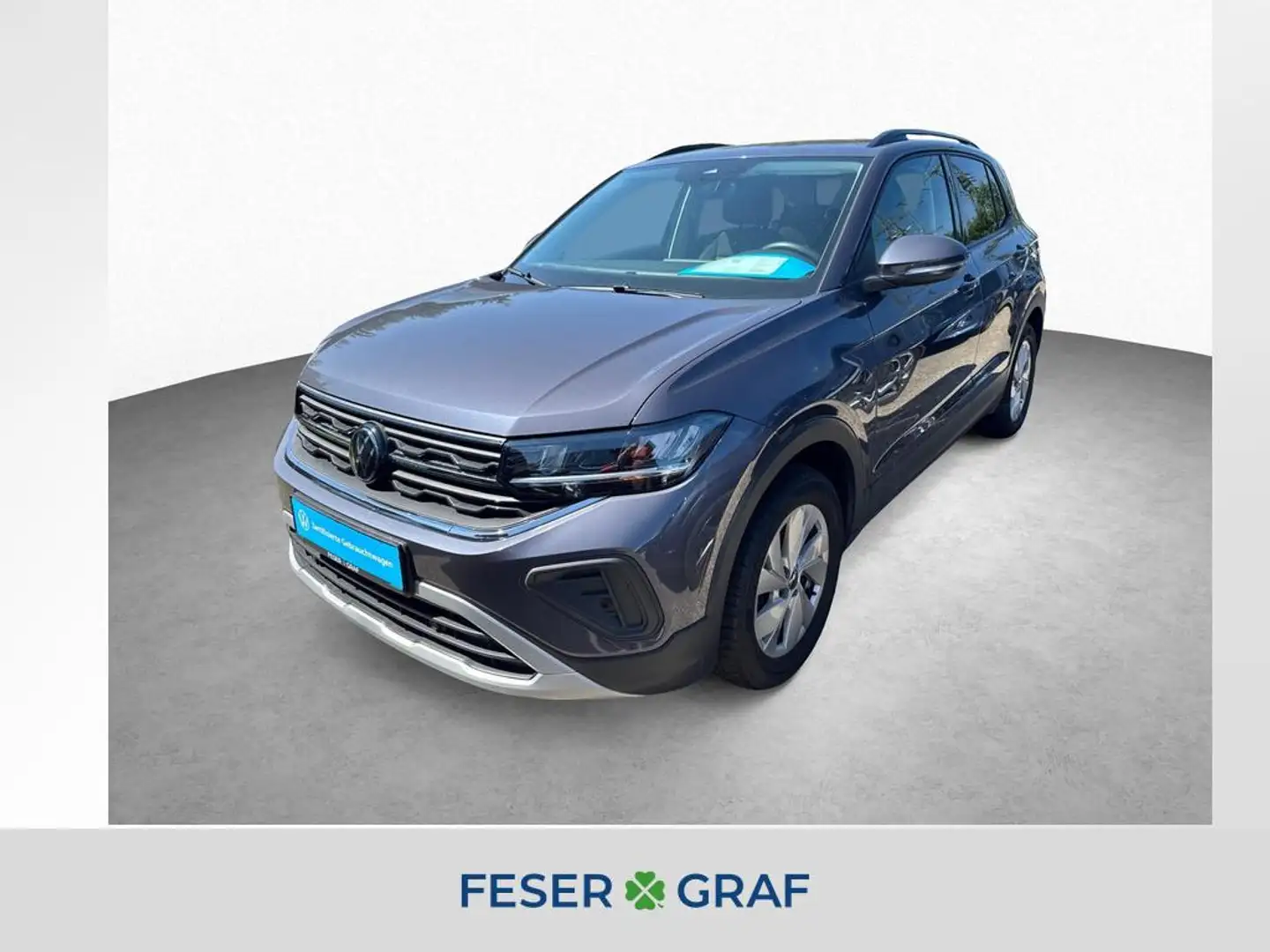 Volkswagen T-Cross 1.0 TSI LIFE LED KAM NAVI APP GJR SHZ Grau - 1