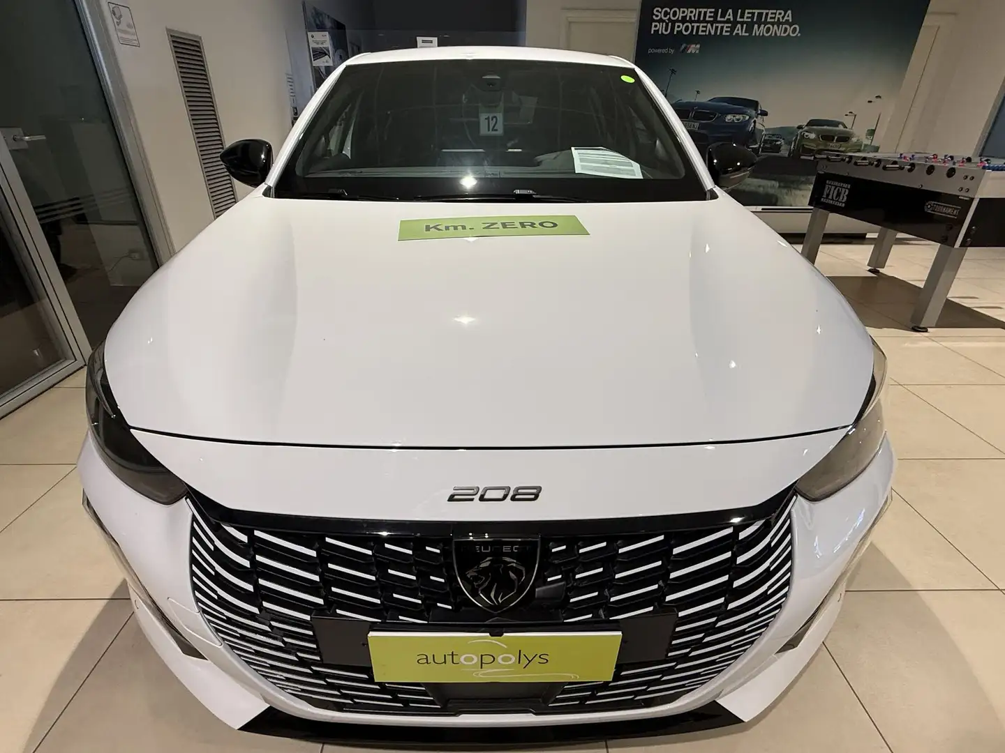 Peugeot 208 208 Hybrid 100 e-DCS6 GT Blanc - 2