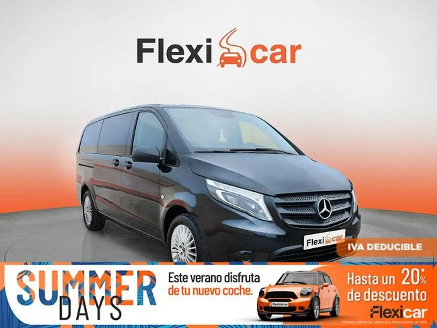 Mercedes-Benz Vito Tourer+116CDI+AT+120kW+Tourer+Pro+Larga Negro - 1