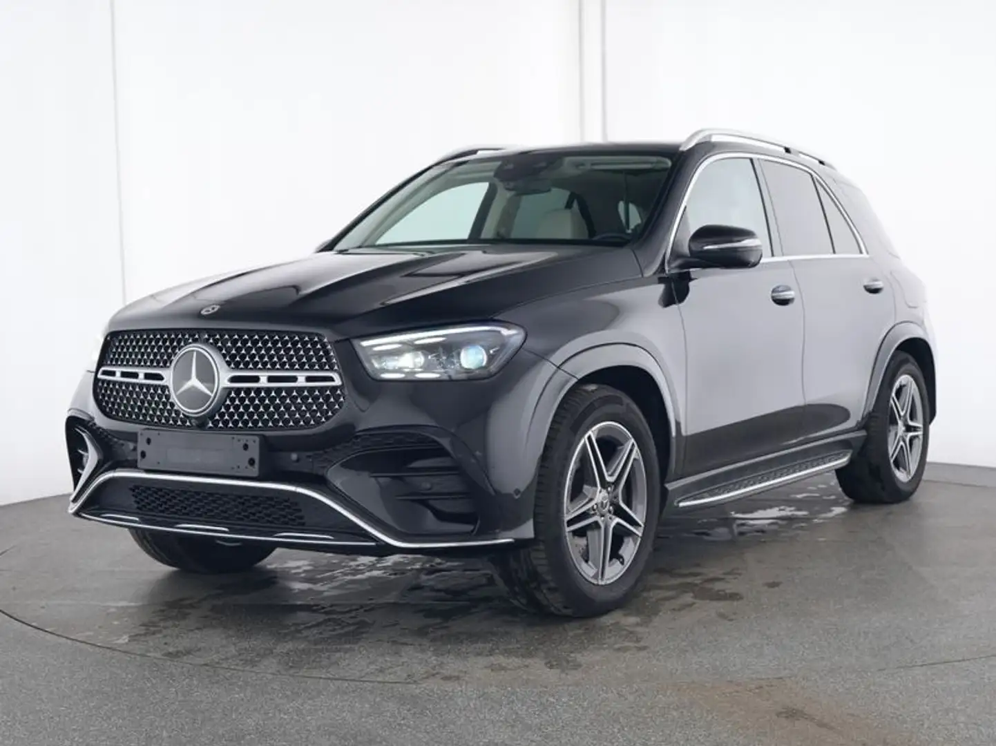 Mercedes-Benz GLE 350 de 4M AMG Sport Distr AHK Pano Airm Keyless Schwarz - 1