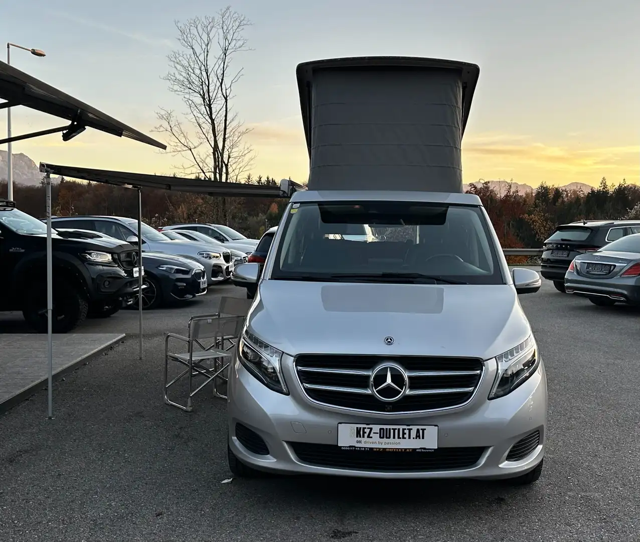 Mercedes-Benz Marco Polo 250 d EDITION 4MATIC*Leder*AHK*ACC*360°*SHZ* Grau - 2