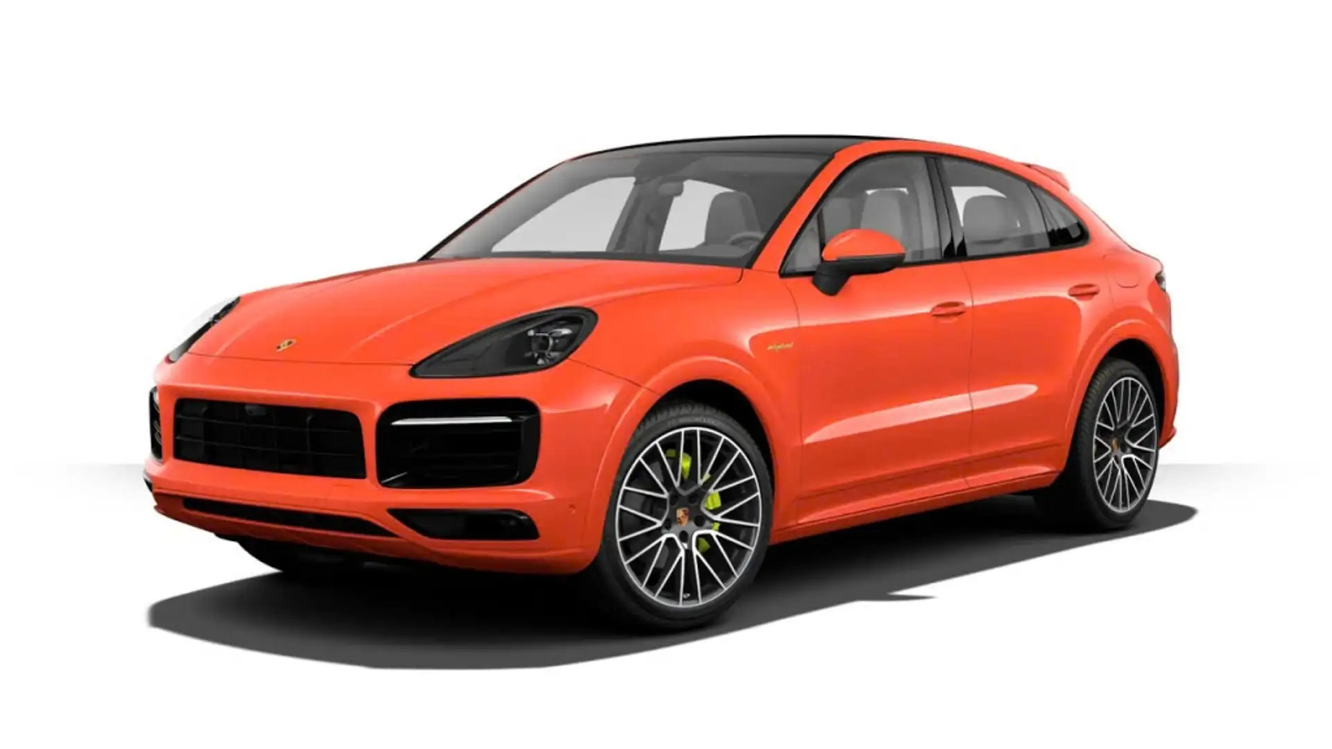 Porsche Cayenne E-Hybrid Coupé Aut. Naranja - 1