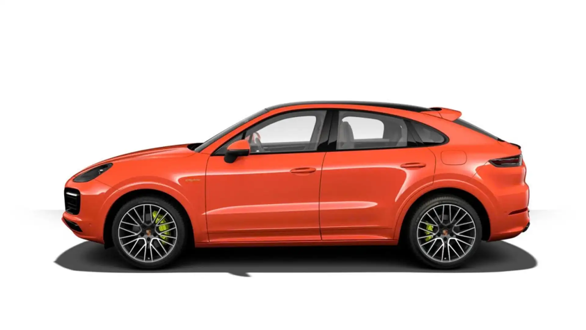 Porsche Cayenne E-Hybrid Coupé Aut. Naranja - 2