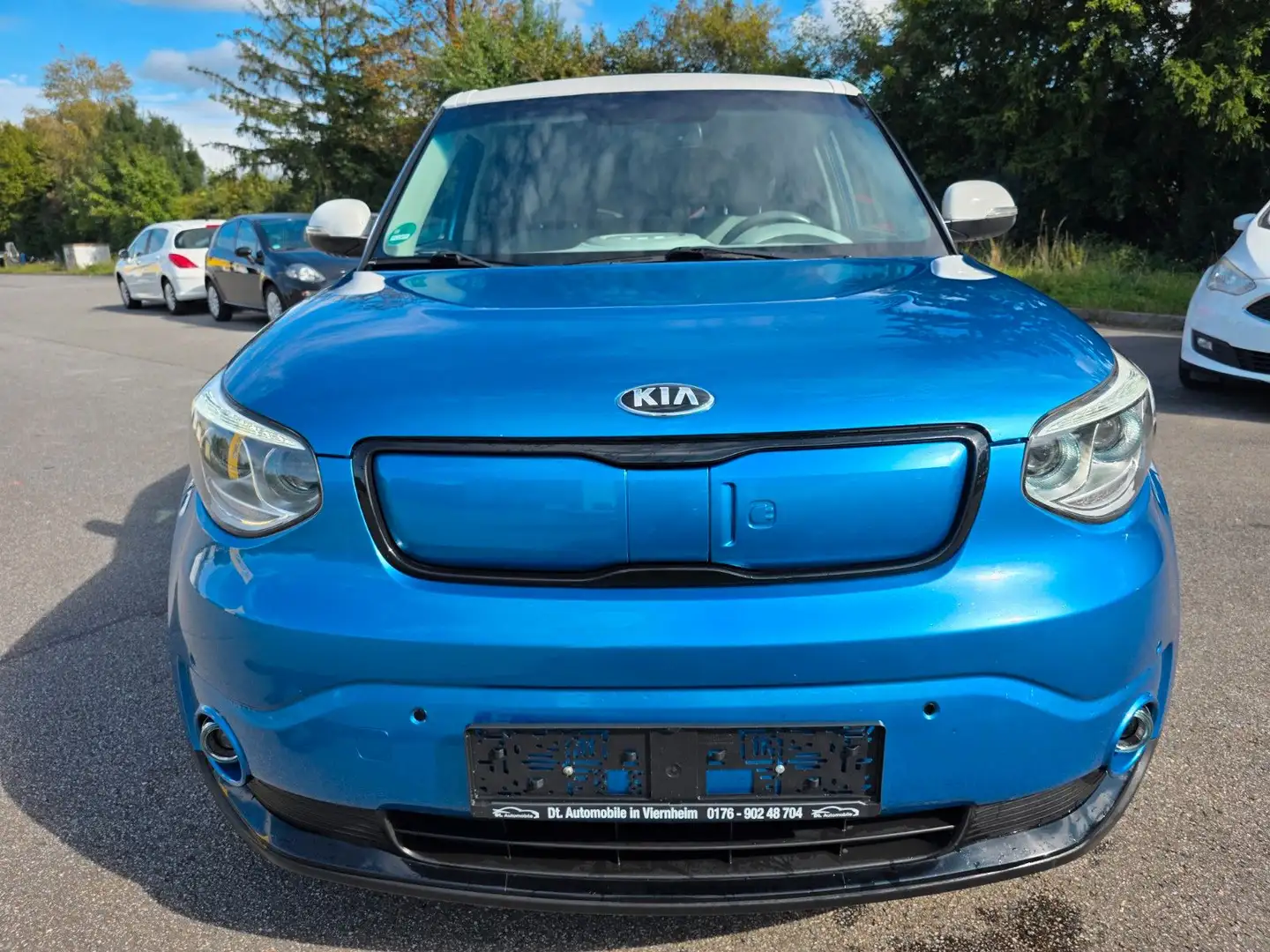 Kia Soul Ev PLAY/Tüv-Neu/1 Hand/Klima/Navi/Leder Blau - 2