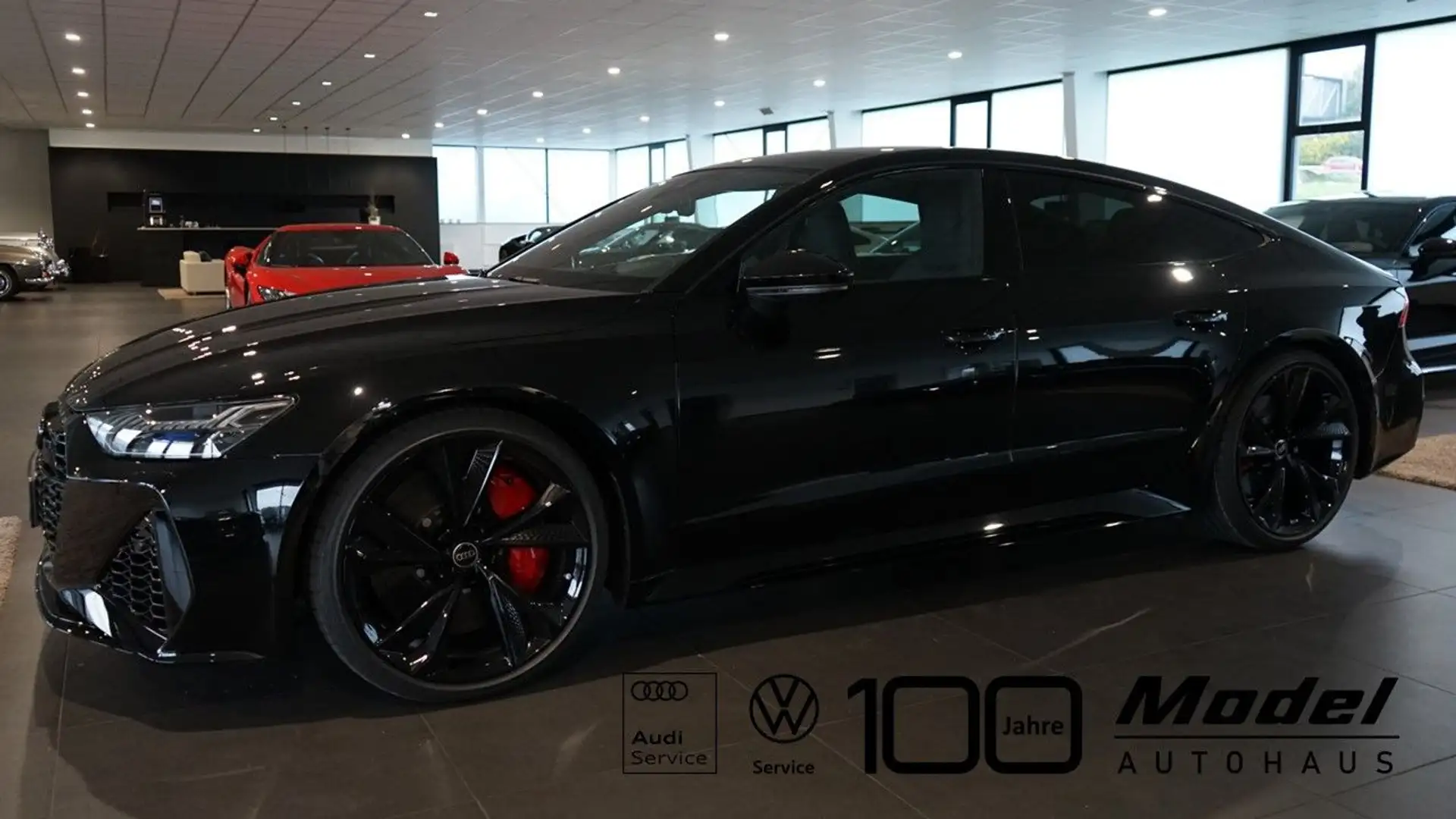 Audi RS7 Sportback | Keramik | 305 km/h | HuD | Pano Negru - 1