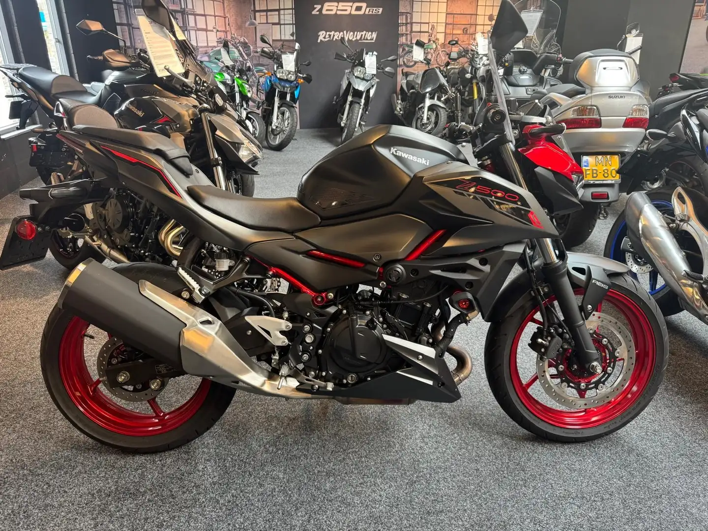 Kawasaki Z 500 SE Rosso - 1