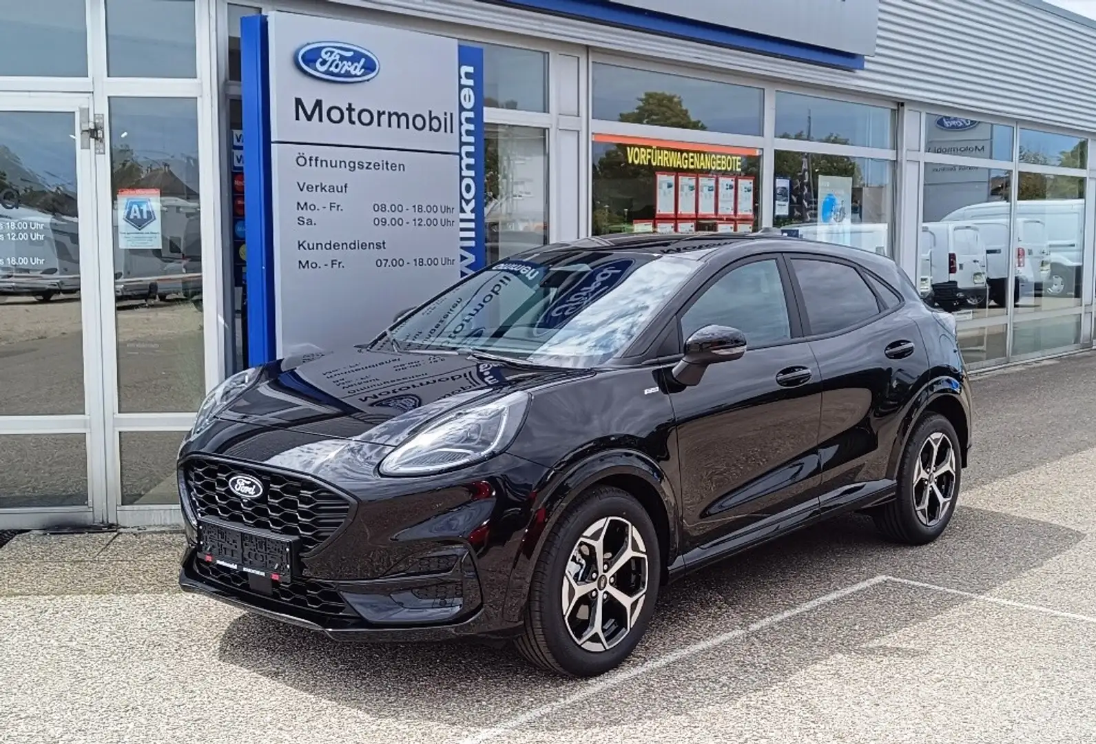 Ford Puma 1,0 EcoBoost Hybrid ST-Line Schwarz - 1