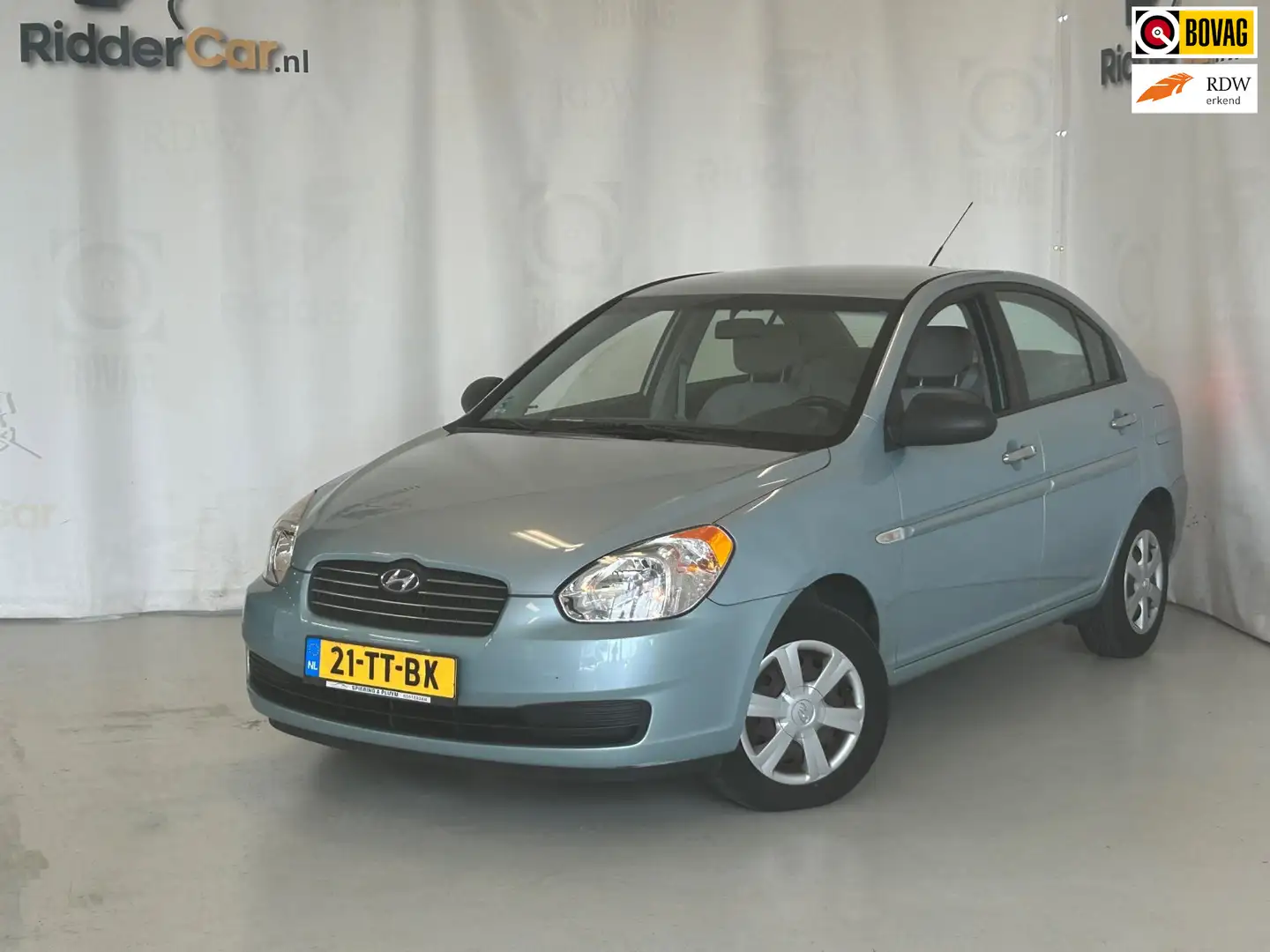 Hyundai ACCENT 1.4i Dynamic|AIRCO|ELEK RAMEN|RADIO|2 SLEUTELS|APK Blau - 1