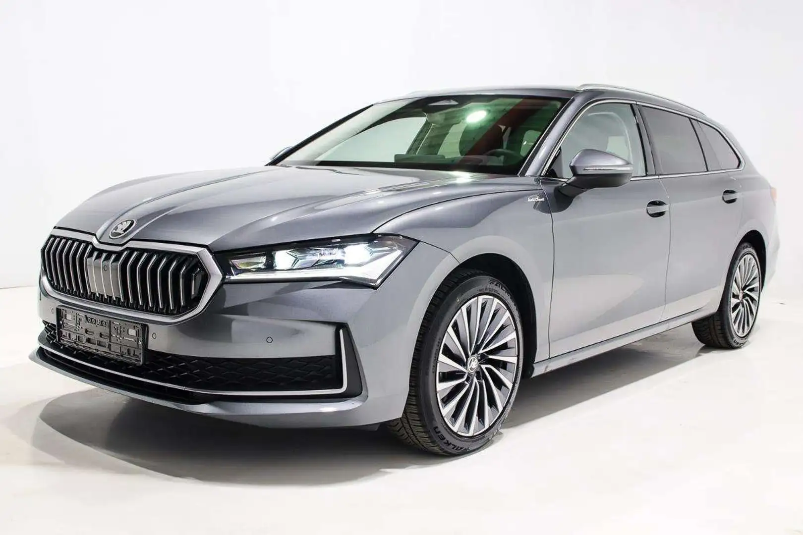 Skoda Superb COMBI 1.5 eTSI DSG LAURIN \u0026 KLEMENT CUIR LED  Gris - 2