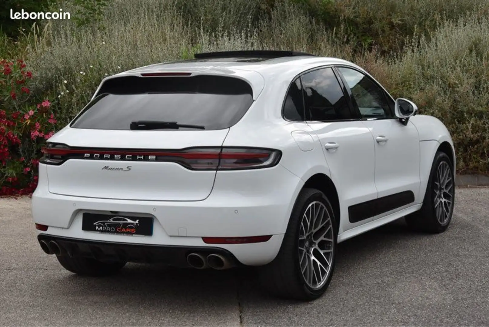 Porsche Macan S V6 354ch BV PDK 95B phase 2 Blanco - 2