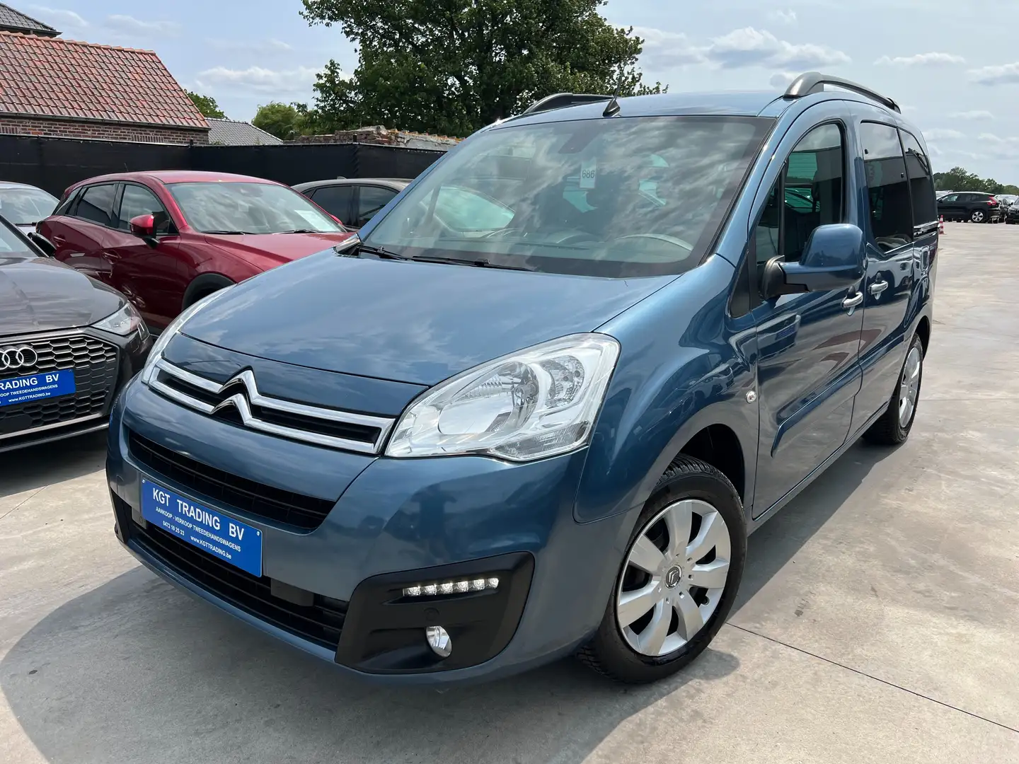 Citroen Berlingo 1.2i 110PK NAVIGATIE CAMERA PDC BLUETOOTH CARPLAY Blauw - 1