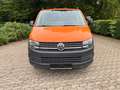 Volkswagen T6 Transporter T6 2.0 TDi Pritsche Doka lang (Klima+2.Hand+AHK) Orange - thumbnail 4