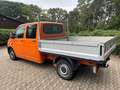Volkswagen T6 Transporter T6 2.0 TDi Pritsche Doka lang (Klima+2.Hand+AHK) Orange - thumbnail 6
