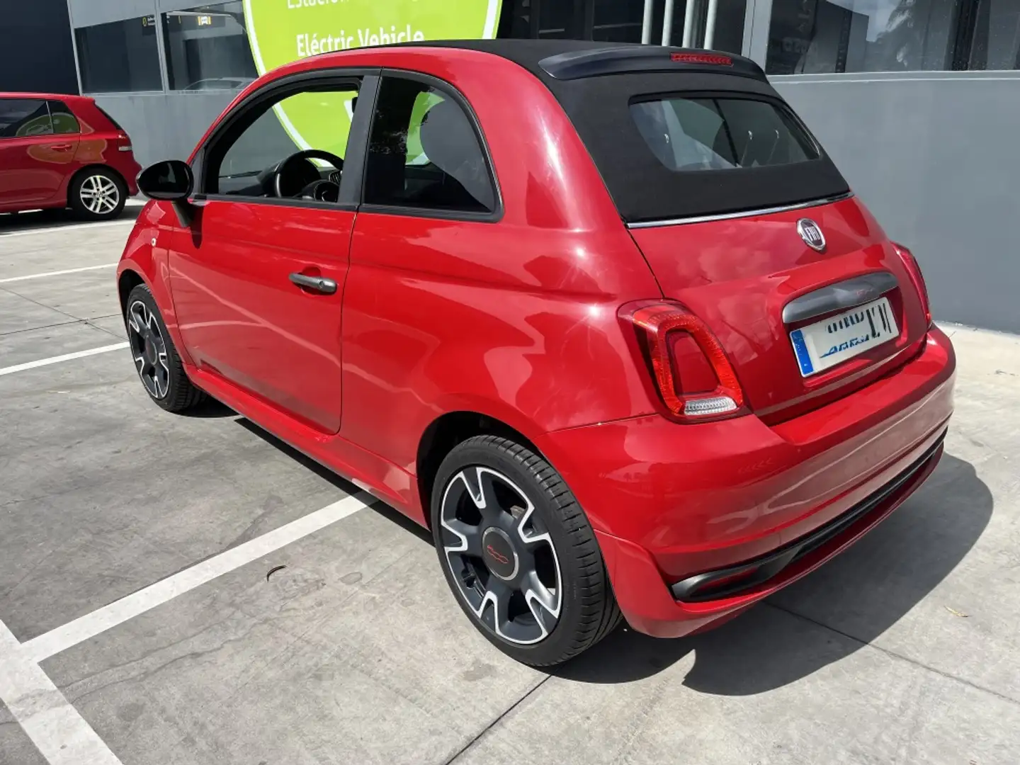 Fiat 500 Lounge 1.2 Dualogic Rojo - 2