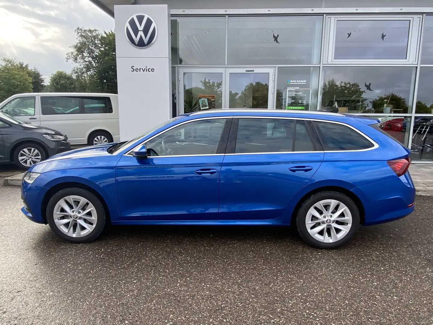 Skoda Octavia Combi 2.0 TDI DSG Style AHK+17"+EL.VORDE Blau - 2
