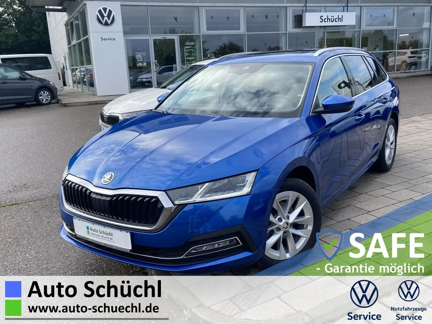 Skoda Octavia Combi 2.0 TDI DSG Style AHK+17"+EL.VORDE Blau - 1