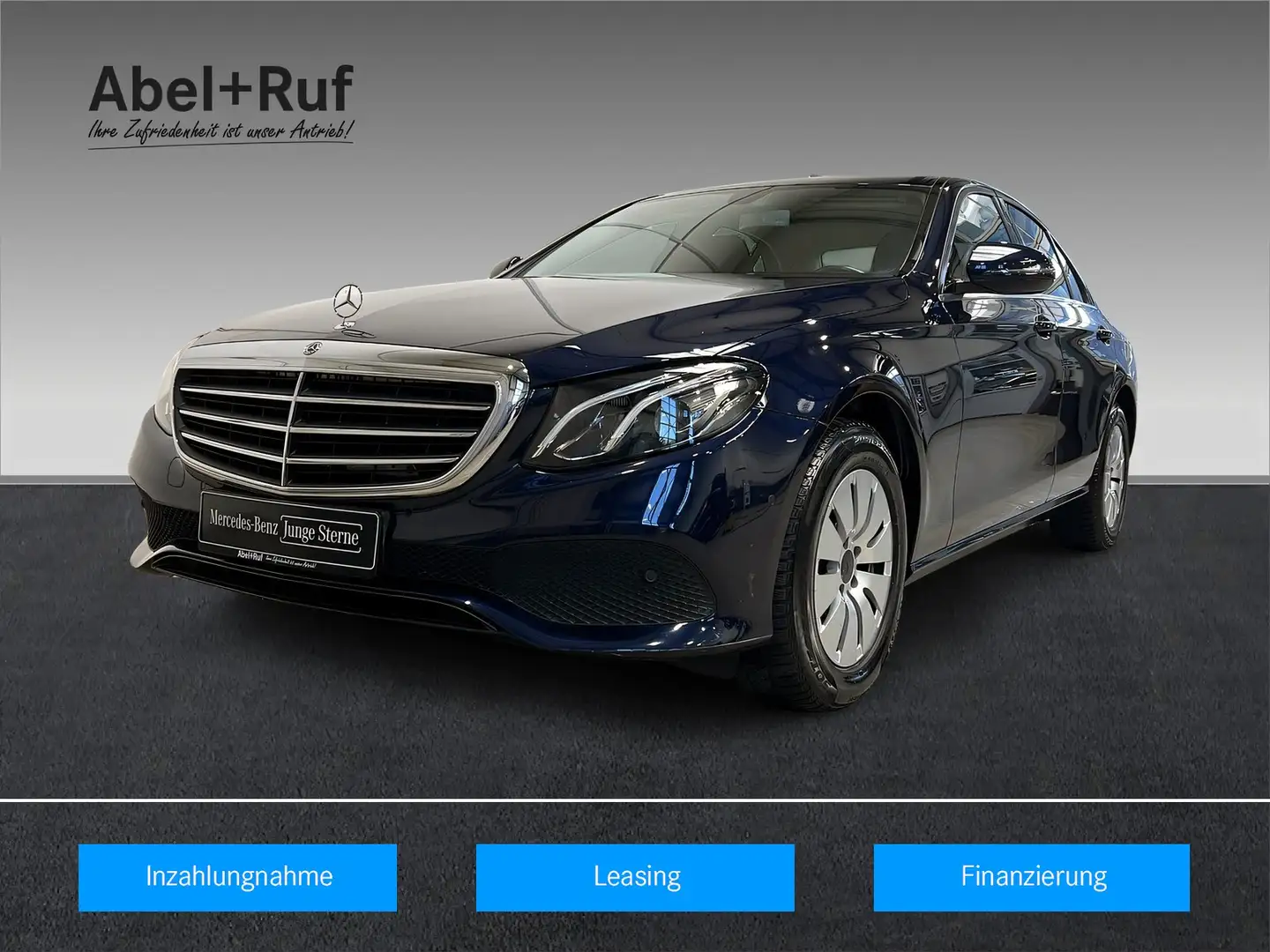 Mercedes-Benz E 220 d Limo LED+Kamera+Standheizung+Sitzheizung Синій - 1