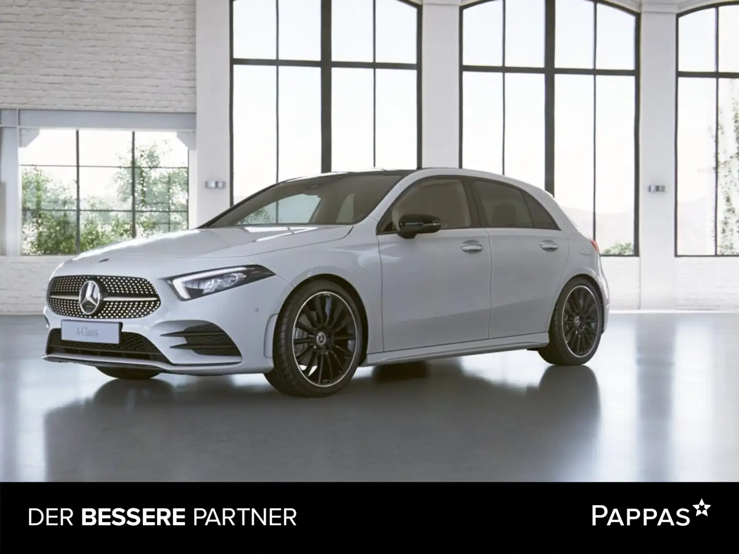 Mercedes-Benz A 200 Kompaktlimousine Navi PTS Pano AUT Wide Weiß - 1