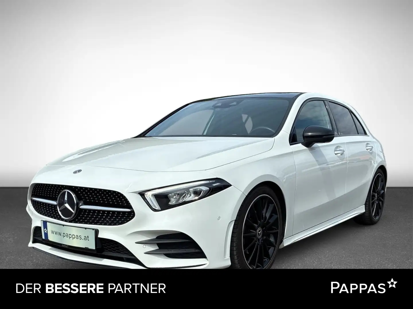 Mercedes-Benz A 200 Kompaktlimousine Navi PTS Pano AUT Wide Weiß - 1