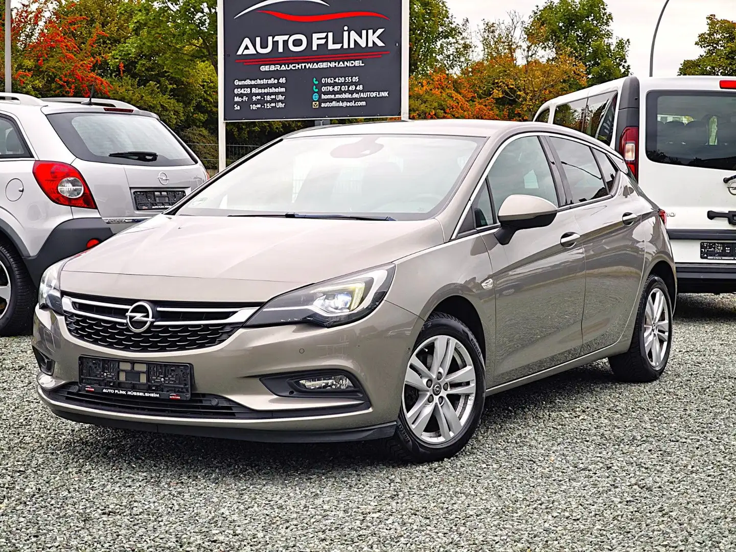 Opel Astra K 1.4 TURBO (1.HAND/TOP AUSSSTATTUNG) Beige - 1