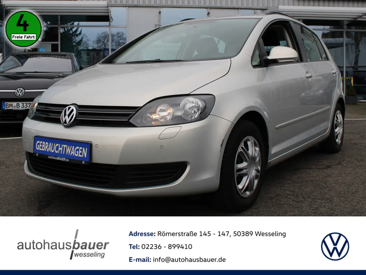 Volkswagen Golf Plus Comfortline *Gewerbe/Export,2-ZonenKlim,LED* Silber - 1