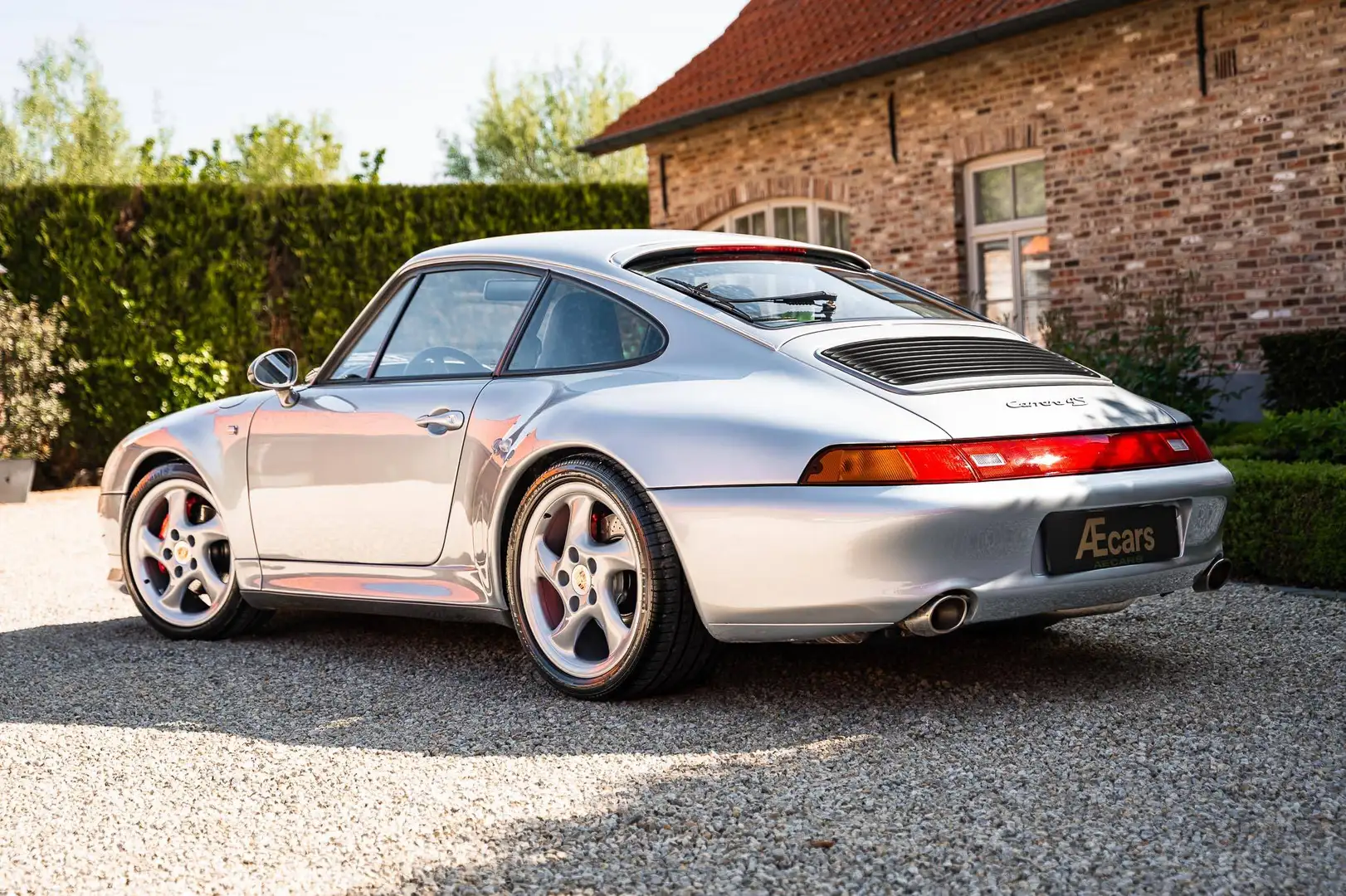 Porsche 993 911 CARRERA 4S / X51 / FULL SERVICE / INVESTMENT / ONLY 40.000 KM Silber - 1
