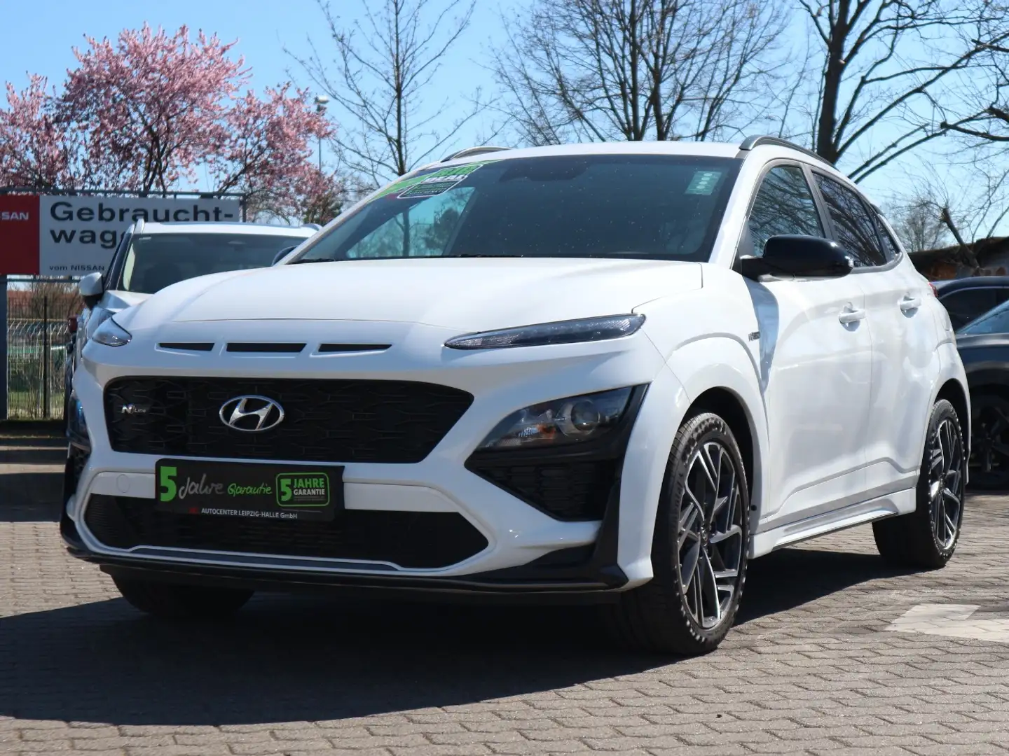 Hyundai KONA 1.0 T-GDI N Line Kamera CarPlay AHK SHZ Weiß - 2