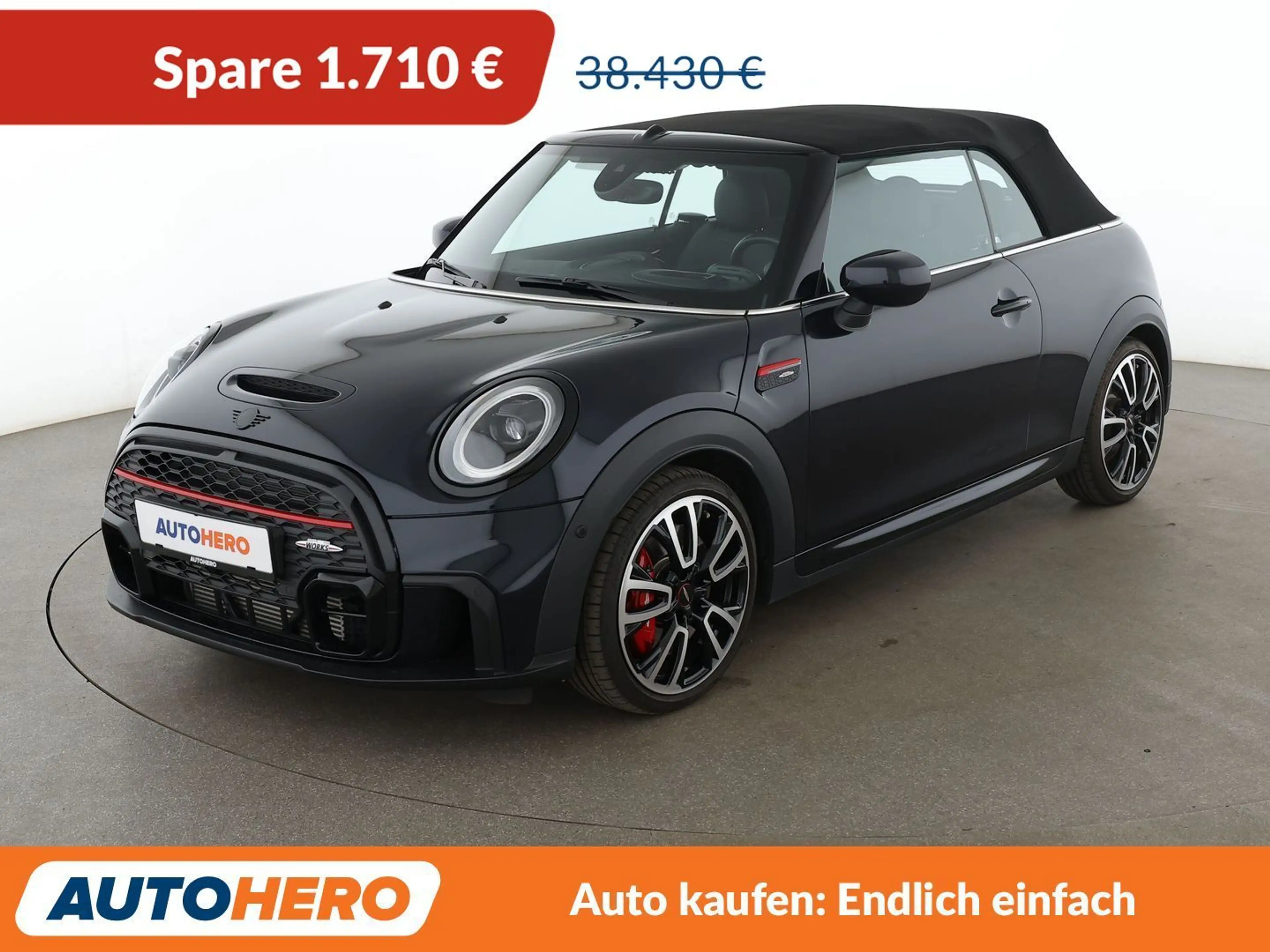 MINI John Cooper Works Cabrio John Cooper Works Aut.*NAVI*LED*HUD*H&K*CAM*PDC*