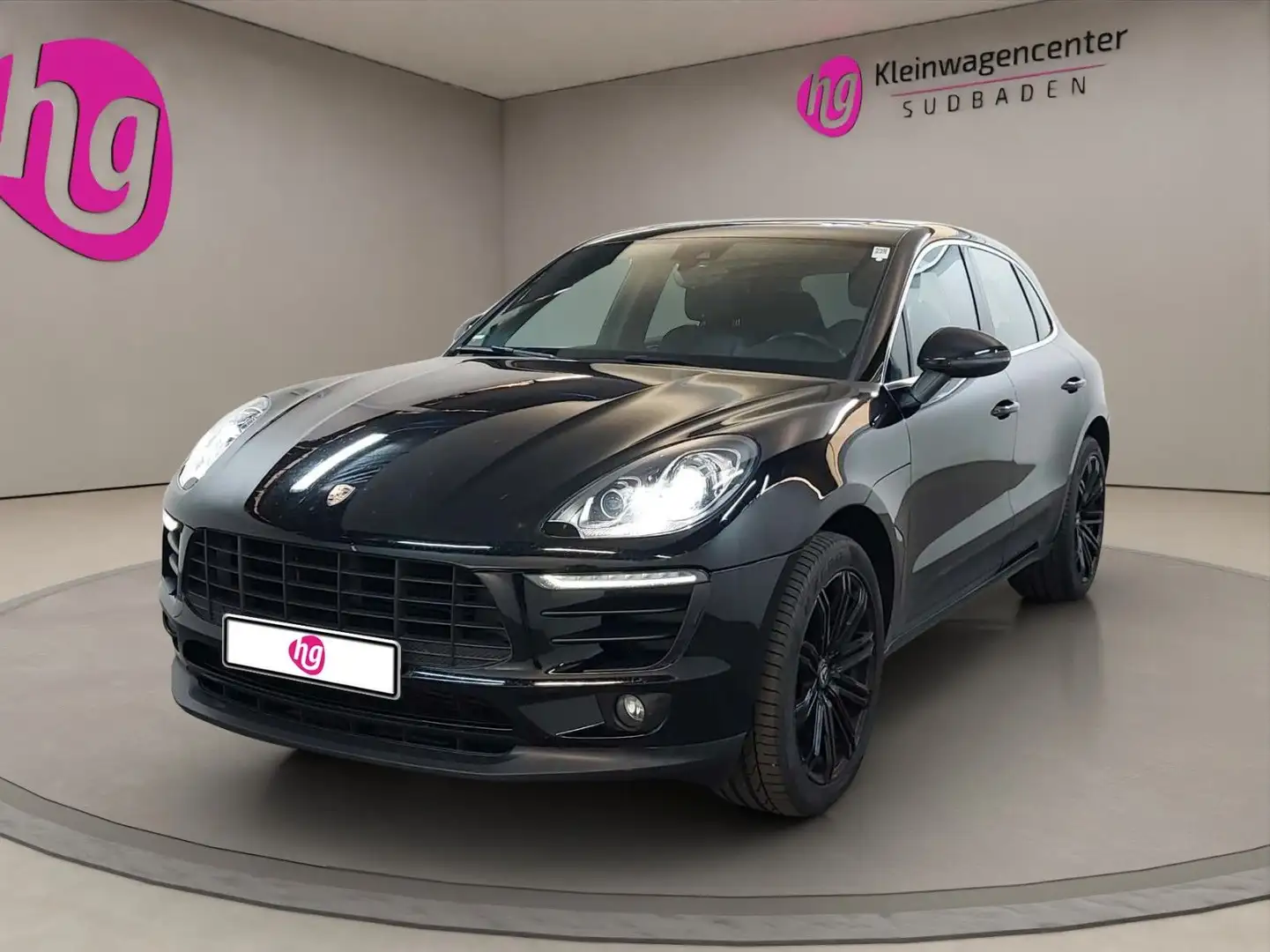 Porsche Macan S DIESEL KLIMAAUTOMATIK NAVI ALU TÜV NEU Schwarz - 1