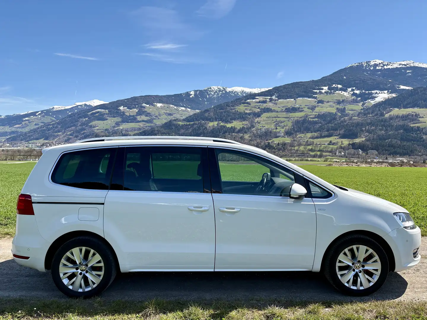 Volkswagen Sharan Comfortline BMT 2,0 TDI DPF Weiß - 1