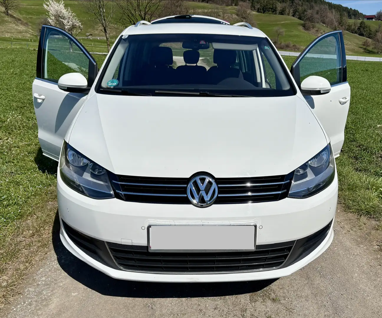 Volkswagen Sharan Comfortline BMT 2,0 TDI DPF Weiß - 2