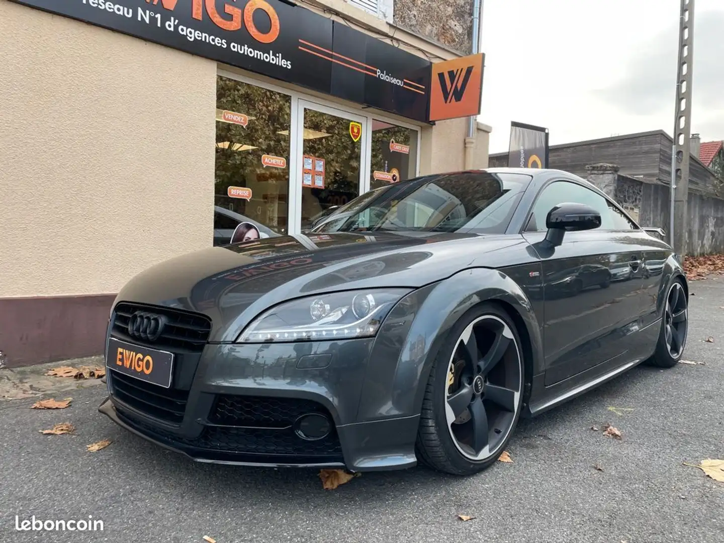 Audi TT coupe 2.0 tfsi 210ch s-line sieges cuir alcantara chauffants apple carplay audio bose Gris - 1