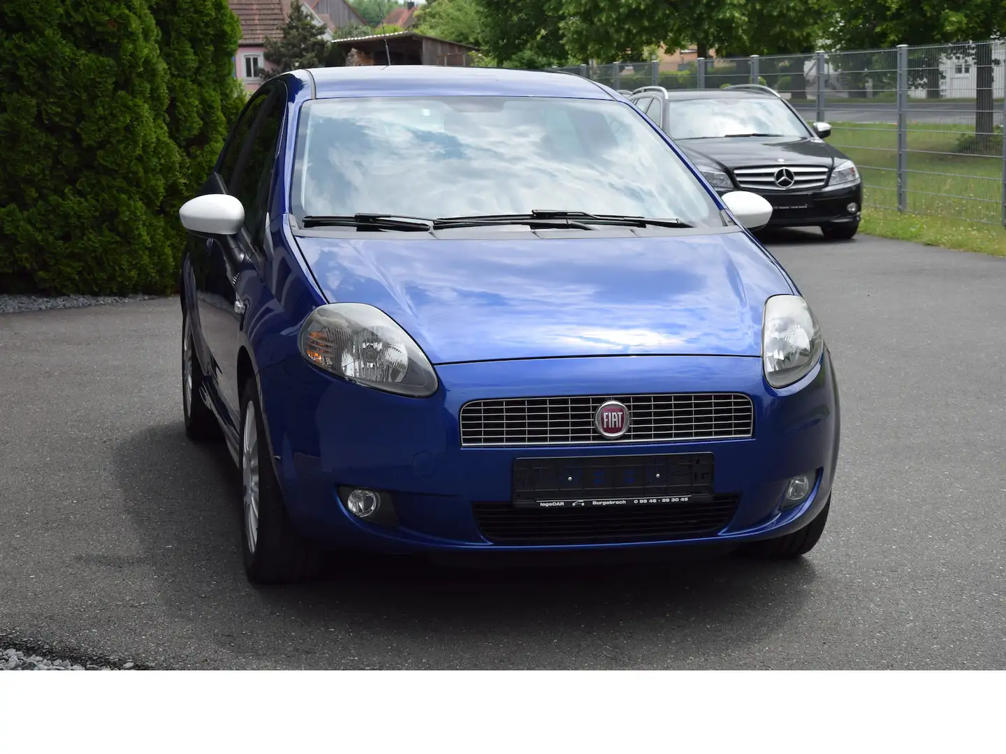 Fiat Grande Punto 1,4 Sport Klima ALU 1. Hand Bleu - 2